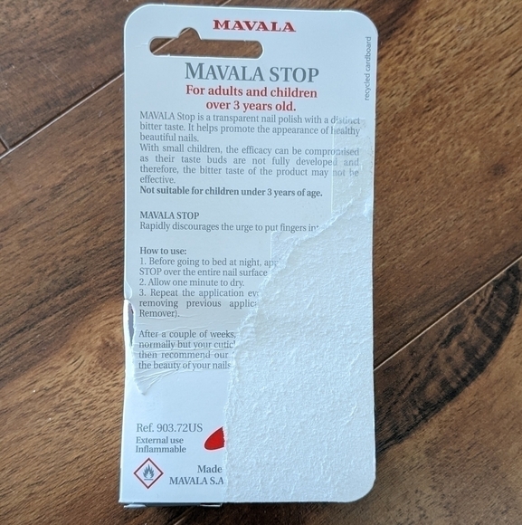 Mavala Stop Nail Biting Finger Biting Polish - Picture 2 of 2